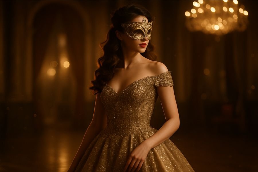 masquerade dress to impress